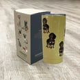 thumbnail image 6 of E & S Imports Dachshund Black Serengeti Tumbler - One Tumbler 7 Inch, 18/8 Stainless Steel - Hot Or Cold Drinks 11514, 6 of 6