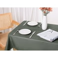 thumbnail image 5 of Unique Bargains 1 Pack Oil-Proof Water Resistance Table Cover Green 55" x 79", 5 of 5