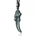 thumbnail image 2 of GKNET Pendant Necklace Men Buddhist Lucky Carved Charm Women Amulet Jade Jewelry, 2 of 4