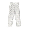 thumbnail image 3 of Lsque Dancing Dogs Print Men's Pajama Pants, Lounge Pant - Comfortable Home Wear,Elastic Waistband, Stylish Design-X-Large, 3 of 9