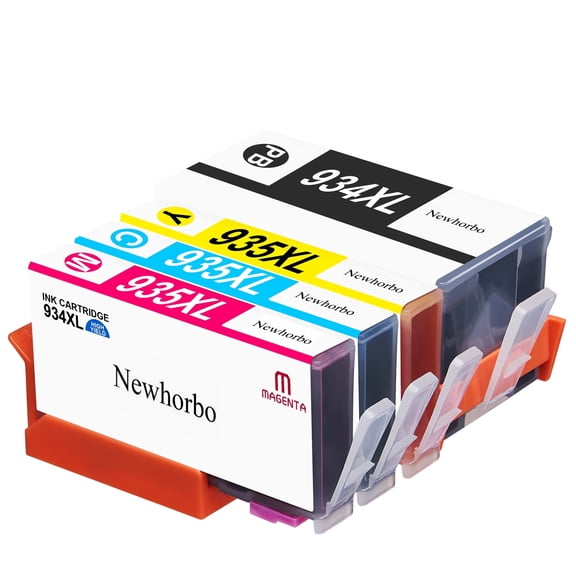 934 935 XL Ink Cartridge Replacement for Officejet Pro 6812 6815 6230 6830 6835 Printer(4 Pack)