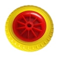 thumbnail image 3 of Rueda de Remolque de Kayak kusrkot Amarillo Rojo Kayak de la Carretilla de Neumáticos, 3 of 7