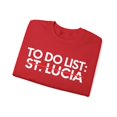 thumbnail image 3 of Inspiring Vacations To Do List St. Lucia City Trave Gildan 18000 Sweatshirt, 3 of 4