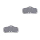 thumbnail image 3 of Cateissary Banda para el sudor del sombrero Forro del casco duro Estabilizador de mano de obra fina Reemplazo de artesanía transpirable Pieza Gris 2piezas, 3 of 6