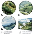thumbnail image 3 of Designart "Verdant Rice Terraces in Vietnam I" Vietnam Metal Art Print, 3 of 5