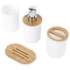 thumbnail image 5 of JUEGO DE ACCESORIOS DE BAÑO DE 4 PIZAS, ESEENCIAL PARA BAÑO IMPERMABLE, INCLUIDO dispensador de locio, 5 of 7