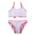 thumbnail image 4 of Girls Unicorn Swimsuit Bathing Suits Girl Ruffled Tankini Bikini Two Piece Swimwear Beachwear, 4 of 4