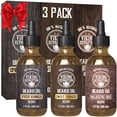 thumbnail image 1 of Set de aceites para barba Viking Revolution para hombre con 3 aromas, 30 ml, 1 of 6