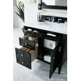 thumbnail image 6 of James Martin Furniture 650-V36-BNM-3OCAR 36 in. Brittany Burnished Mahogany Single Bathroom Vanity with 3 cm Carrara White Top & Oval Sink, 6 of 6