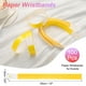 thumbnail image 2 of Uxcell 100Pcs Pulseras de papel para eventos, impermeables, previenen la reutilización, pulsera de identificación para eventos, fiesta, concierto, entrada al bar (Amarillo Fluorescente), 2 of 7