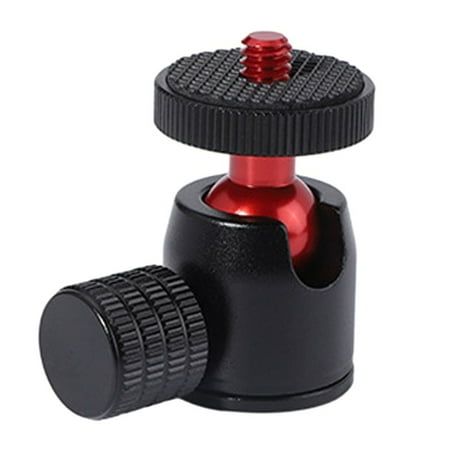 

Ball Head Adapter Angle Adjustment 1/4 Screw For DSLR Camera Mic Stand Holder