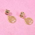 thumbnail image 6 of Exquisite Fashion Tree Pendant Earring Expansion Piercing Jewelry(Gold/12mm), 6 of 7