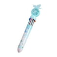 thumbnail image 1 of Binwennn Ballpoint Pen Push Type 10color Color Multifunction Marker 1ML Pens Disposable Pen Tags Pancake Pens Crush Pen Erasable Pen in Rain Pens Gel Ink Pens Colors Fine Point School Pens Bulk, 1 of 2