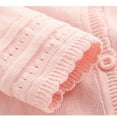 thumbnail image 6 of XBASW Newborn Baby Knit Sweaters for Girls Cardigan Jacket Long Sleeve Knit Tops Toddler Girls Spring Fall Sweatshirt for 6M -3Y, 6 of 9