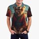 thumbnail image 1 of Fotbe Meditating Golden Retriever Camiseta Polo de Golf para Hombre con Estampado – Camisa Deportiva Transpirable con Cuello Abotonado-Large, 1 of 6