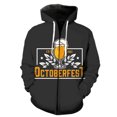 thumbnail image 1 of Sudadera con capucha y cremallera para hombre, diseño de festival de cerveza de dibujos animados, camisetas de moda con estampado 3D, manga larga, gran oferta 2024, ropa de calle divertida, Harajuku,, 1 of 6