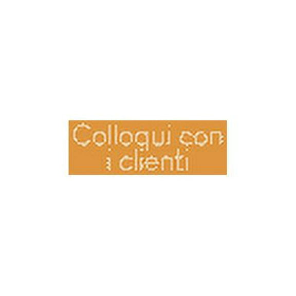 Colloqui con i clienti: Quaderno da completare per la registrazione delle conversazioni con i (nuovi) clienti - Design: Giallo (Paperback)