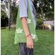 thumbnail image 3 of s style2 Bolso de mano para mujer Bolso de hombro de verano con recorte de malla de punto floral, 3 of 5
