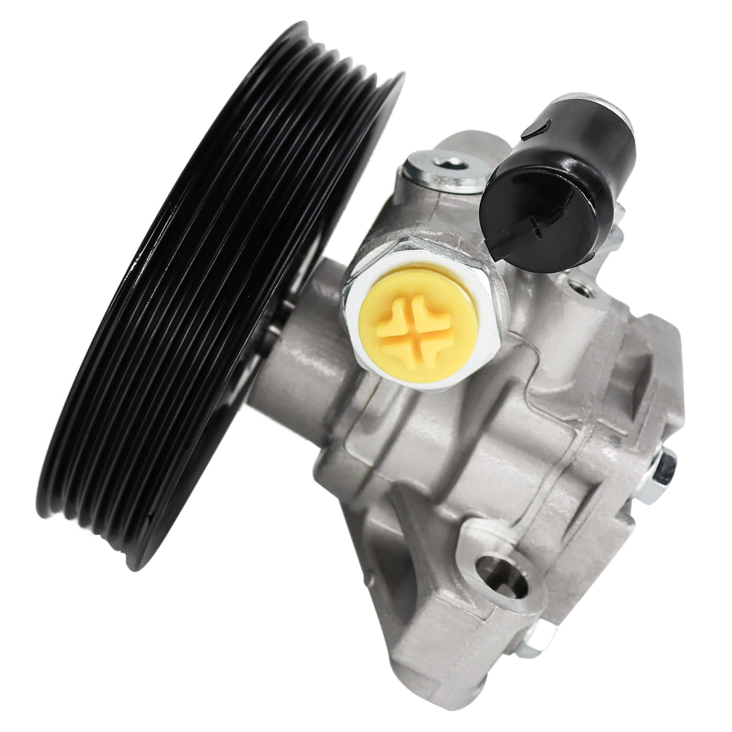 Detroit Axle - Power Steering Pump for Chevy Equinox Traverse GMC Enclave Saturn Outlook Vue Pontiac Torrent Power Steering Pump w/Pulley Replacement