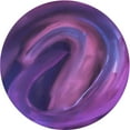 thumbnail image 1 of Ahgly Company Machine Washable Indoor Round Transitional Bright Purple Area Rugs, 4' Round, 1 of 7