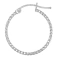 thumbnail image 2 of Arete De Plata 925 Para Mujer Con Diamantado Panal De 20mm, 2 of 5