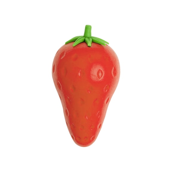 PPKVUFD 1Pcs Strawberry Eraser Mini Eraser Pencil Eraser Miniature Vegetables Pencil Eraser Fall Party Favor Supplies, Red