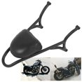 thumbnail image 4 of Passenger Backrest Set, Backrest Rack, Easy Installation Ergonomic Rear Seats Passenger For Motorcycle Motorbike Black,, 4 of 8