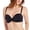 A1_Black, variant on VISALY Strapless Clear Back Strap Convertible Bra with Lace Push Up Padded Backless Bra Plus Size Underwired Brassiere Low Back Strapless Bra Women Push Up Lace Trim Lifting Balconette Beige 32B