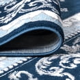 thumbnail image 6 of JONATHAN Y MODERN PERSIAN 2 x 10 Runner Rug, Acanthus French Border - Navy/Blue, MDP504C-210, 6 of 10