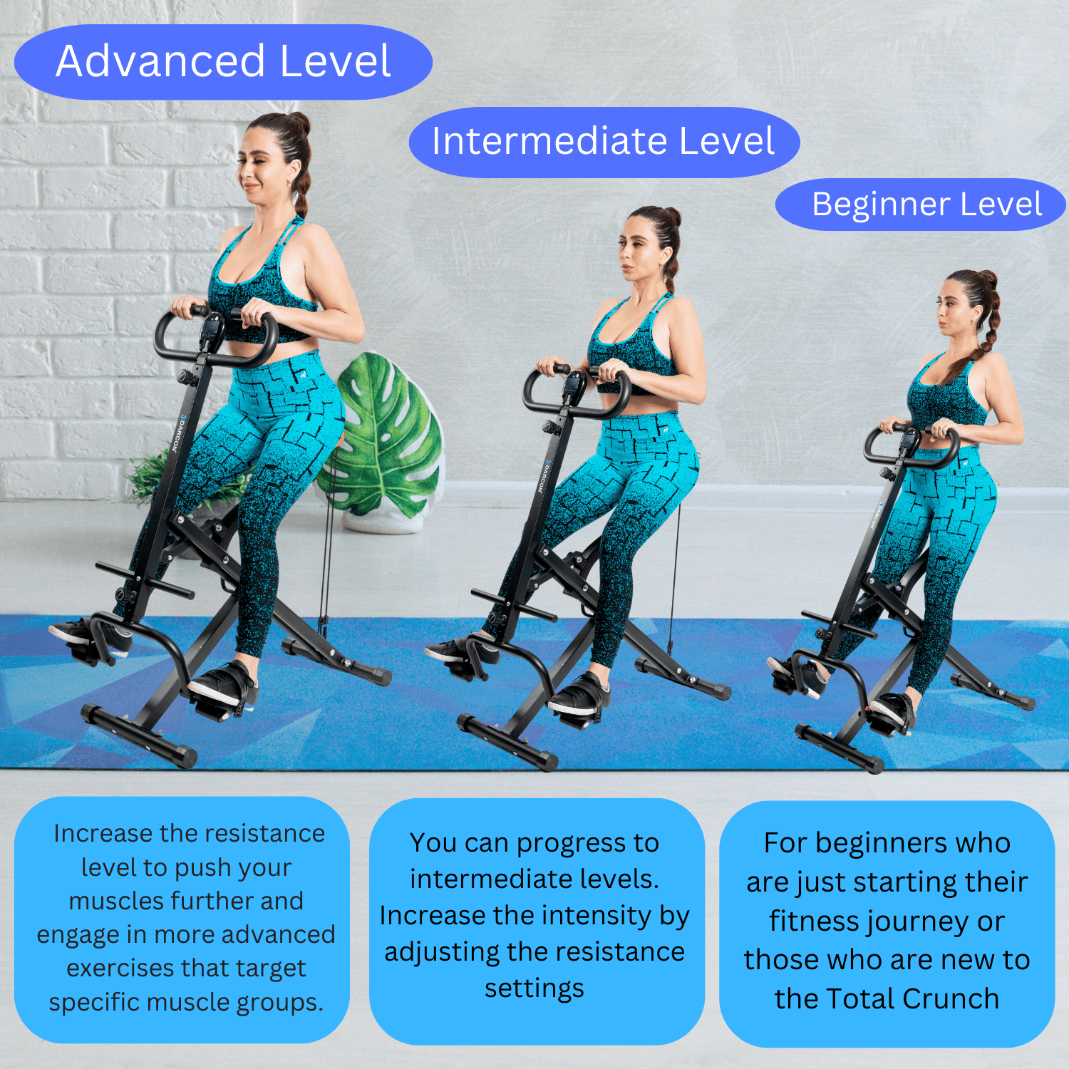 Darcon Compact Gym DB Method Squat Machine Home Exercise Equipment for Full Body Workout Walmart