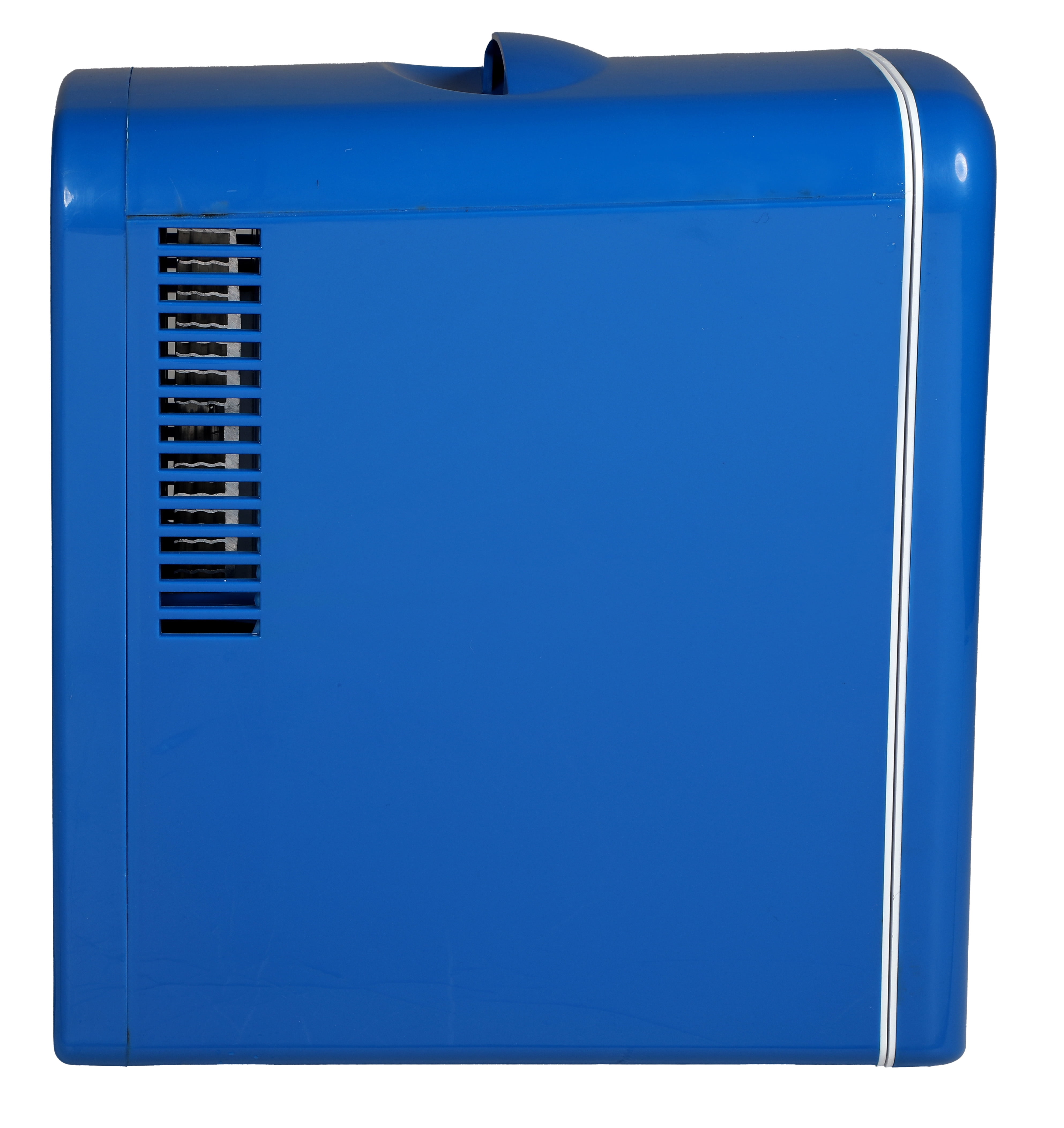 Bud Light Mini Beverage Fridge, Blue, 11''x7.5''x10''