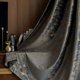thumbnail image 2 of Curtains for Living Room Luxury blackout Bedroom Northern European Bronze Texture Velvet Thick Window Cloth Solid Color black, 2 of 5