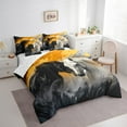 thumbnail image 3 of Erosebridal Chic Horse Bedding Twin Size,Retro Farmhouse Style Comforter Sets with Sheets,Farm Animal Bedding Sets Twin Size For Men Women,Lightweight Bedroom Decorative,7pcs, 3 of 6