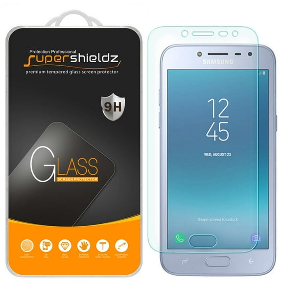 [1-Pack] Supershieldz for Samsung Galaxy Grand Prime Pro (2018) Tempered Glass Screen Protector, Anti-Scratch, Anti-Fingerprint, Bubble Free
