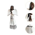 thumbnail image 6 of Baoblaze Angel Statue Figurine Bedroom Praying Craft Ornament Prayer Cherub Sculpture Black Skin, 6 of 8