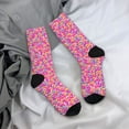 thumbnail image 5 of Vsdgher Colorful Donuts 1 Crew Socks for Men & Women, Breathable Casual Athletic Ankle Socks, 5 of 6