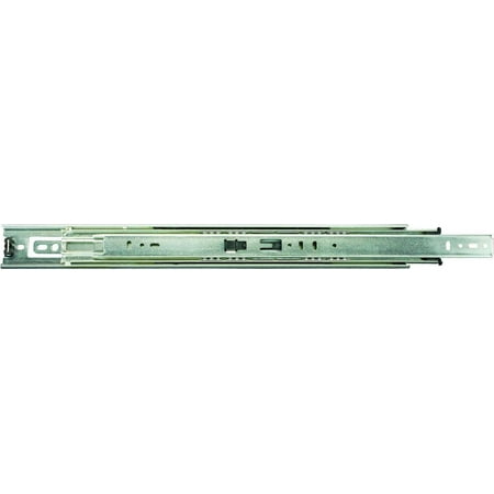 Knape & Vogt 8400P14 Full Extension Drawer Slide, 14 in L x 24 in W x 1-3/16 in H, 100 lb