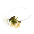 thumbnail image 1 of Corona nuial Cabeza Corona Woodnd Diadema Corona floral nuial Banda para el cabello rosa Zulema Diadema de flores hecha a mano, 1 of 5