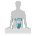 thumbnail image 4 of IMAX Corporation Ithaca Web Glass Vase in Teal, 4 of 4
