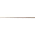 thumbnail image 3 of Finest Gold 1 mm x 16 in. 14K Rose Gold Diamond-Cut Cable Chain, 3 of 5