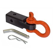 Rigid Hitch (TSM-22-D) Tow Strap Shackle Mount for 2 Inch Receivers - Made In U.S.A.