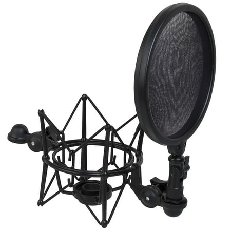 LyxPro LMST-1 Integrated Shock Mount with Pop FIlter