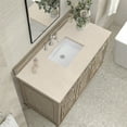 thumbnail image 3 of James Martin Vanities 424-V48-3Emr Lorelai 48" Single Basin Wood Vanity Set - Whitewashed, 3 of 7