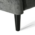 thumbnail image 4 of Noble House Wallner Fabric Oversized Pushback Recliner, Gray and Dark Brown, 4 of 8