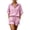 Pink, variant on Women’s Cotton Daily Wear 2 Piece Set Short Sleeve Top and Loose Fit Shorts S-2XL