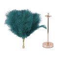 thumbnail image 1 of Lámpara De Mesa De Plumas, 30 Piezas De Plumas Decorativas Recargables Por USB Junto A La Lámpara De Mesa, Con Iluminación Regulable En 3 Colores, Para Dormitorios, Salas De, 1 of 7