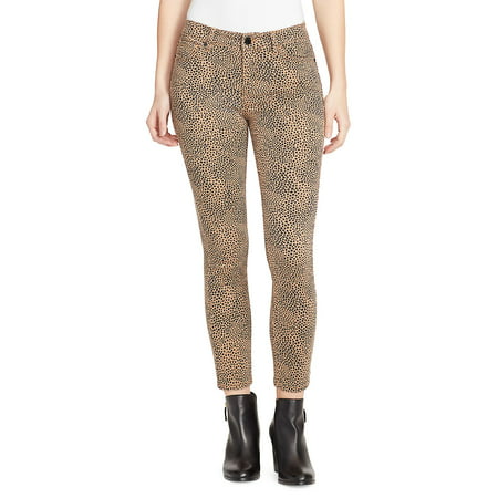 Animal Dot Perfect Ankle Skinny Jeans