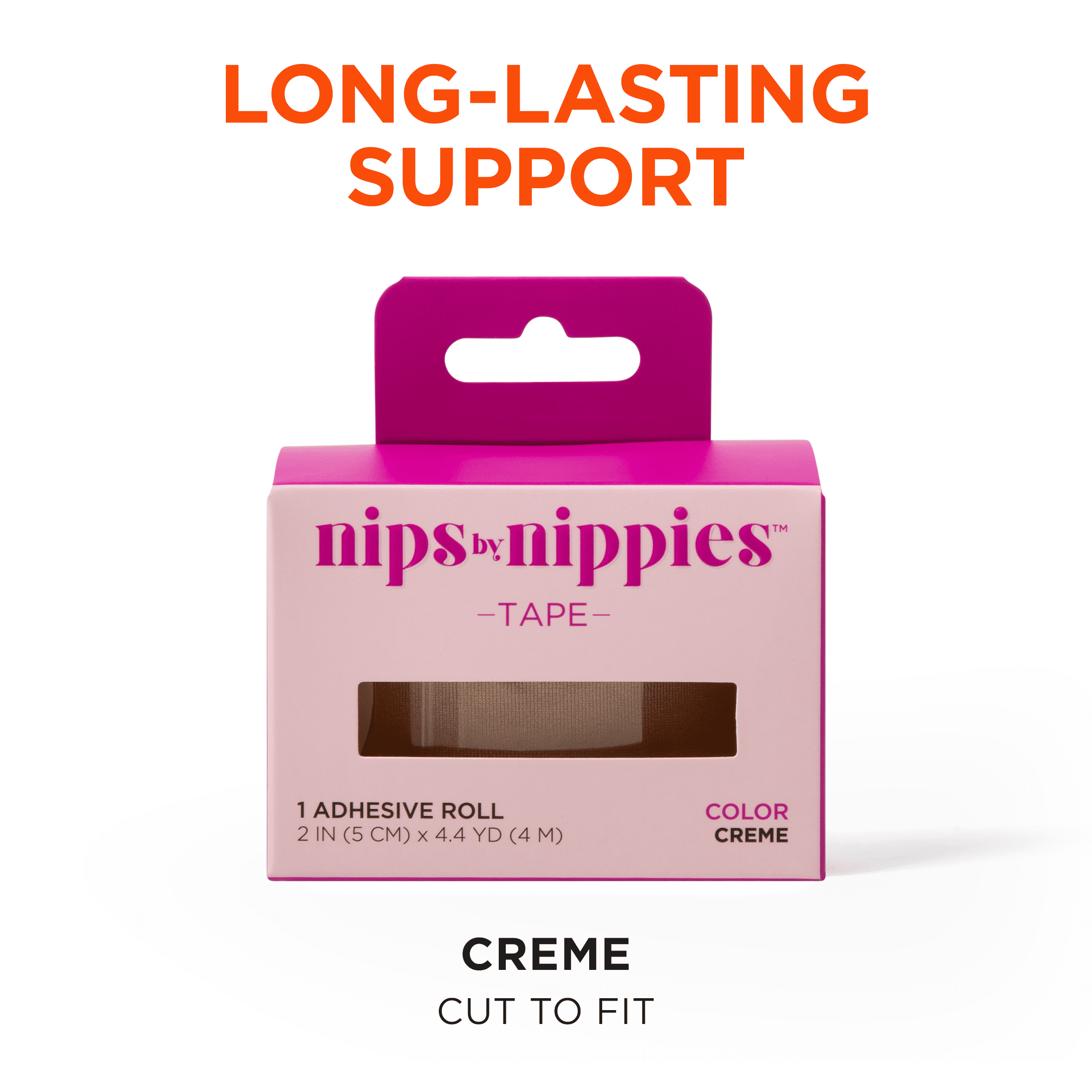 Nips by Nippies Women's Breast Tape Roll, 2-inch for Skin and Body
