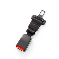 E4 Safety Certified Seat Belt Extension - Type L, Black, 7 Inches from Seat Belt Extender Pros