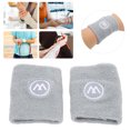 thumbnail image 3 of 2 par muñeca bandas de sudor, Pulsera Elástica absorbente de Sudor, Protectión de Muñeca Poliéster Algodón Athletic Sweat Banda para Los Amantes de los Deportes, Yoga, Yoga, Yoga, Yoga,, 3 of 7